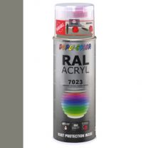 DUPLICOLOR ACRYL 400ML HG RAL 7023 BETON GRIJS