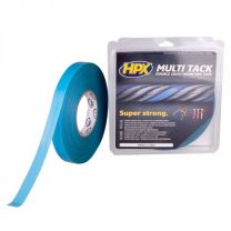 HPX DUBBELZIJDIGE MULTI-TACK TAPE 19MMX25M SEMI TRANSPARANT